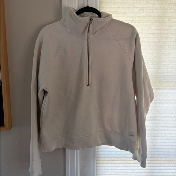 Vuori Sweaters - Vuori Women's Cream Cowl Neck Sweater